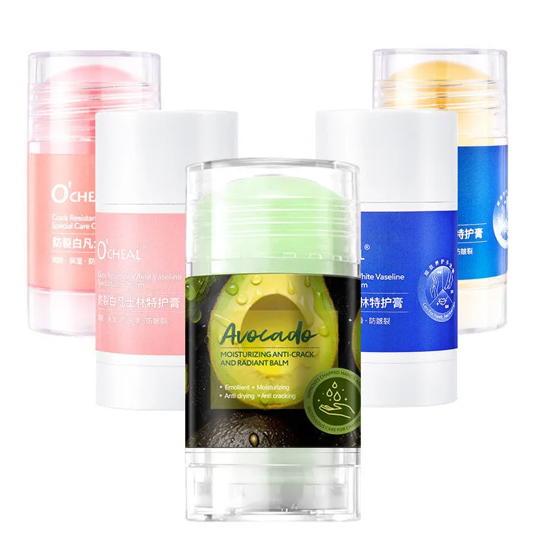 40g tube of moisturising anti-chapping cream for hands and feet, universal skin type, available in English Avocado and other colours