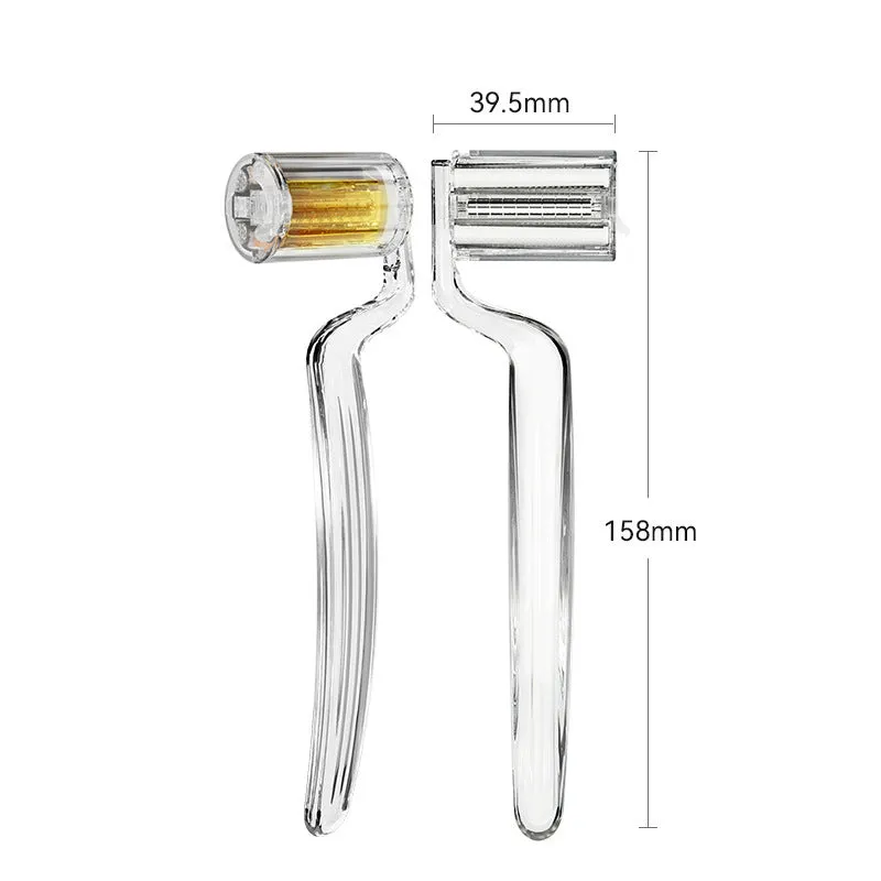 Micro needle roller mesotherapy facial care instrument with 0.25mm needle length and 3ml liquid tank