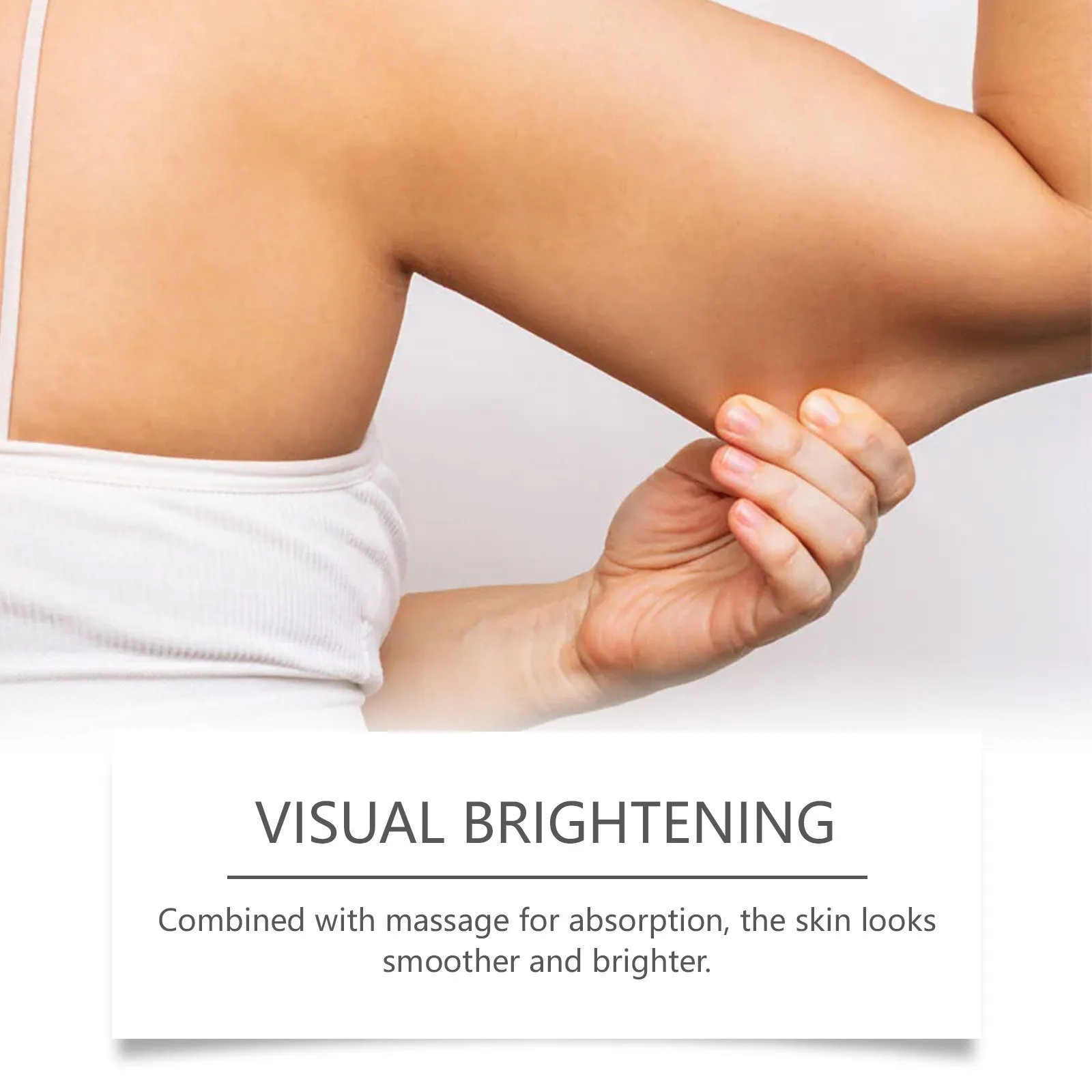 Arm shaping and firming cream tube with hyaluronic acid and inebriate extract in 100g size