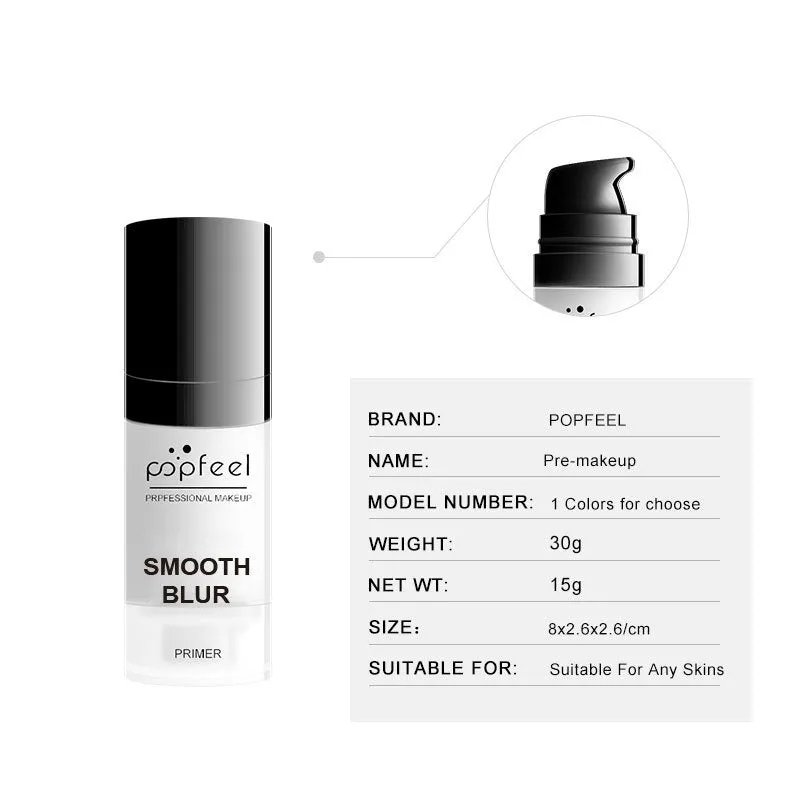 15ml tube of moisturizing makeup primer and base cream isolation for general skin