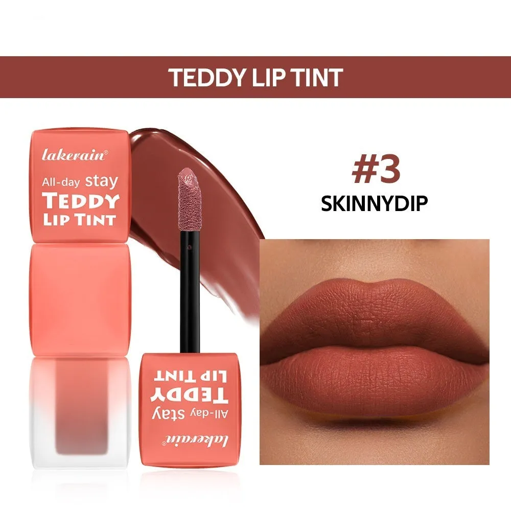 Women's long-lasting lightweight Teddy lip gloss in 5ml tube with moisturising formula