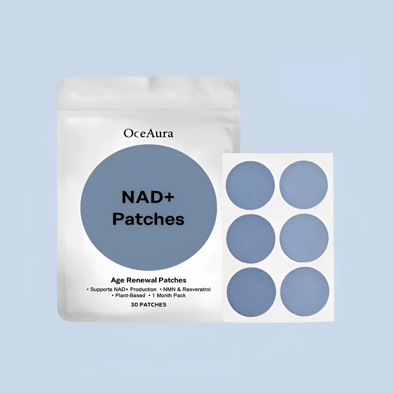 Body care tablets gentle nourishing skin portable patch 30 counts
