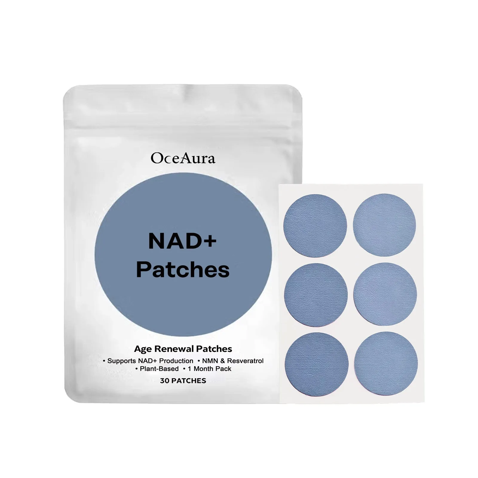 Body care tablets gentle nourishing skin portable patch 30 counts