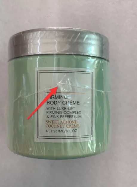Firming Body Creme Rose 200ml tube with hyaluronic acid and grape seed oil moisturising skin care product