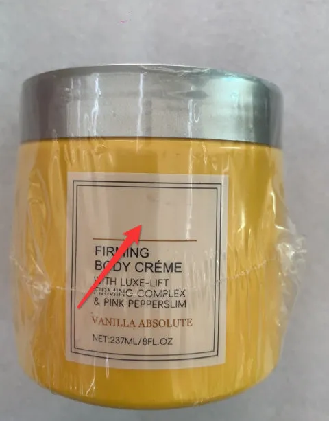 Firming Body Creme Rose 200ml tube with hyaluronic acid and grape seed oil moisturising skin care product