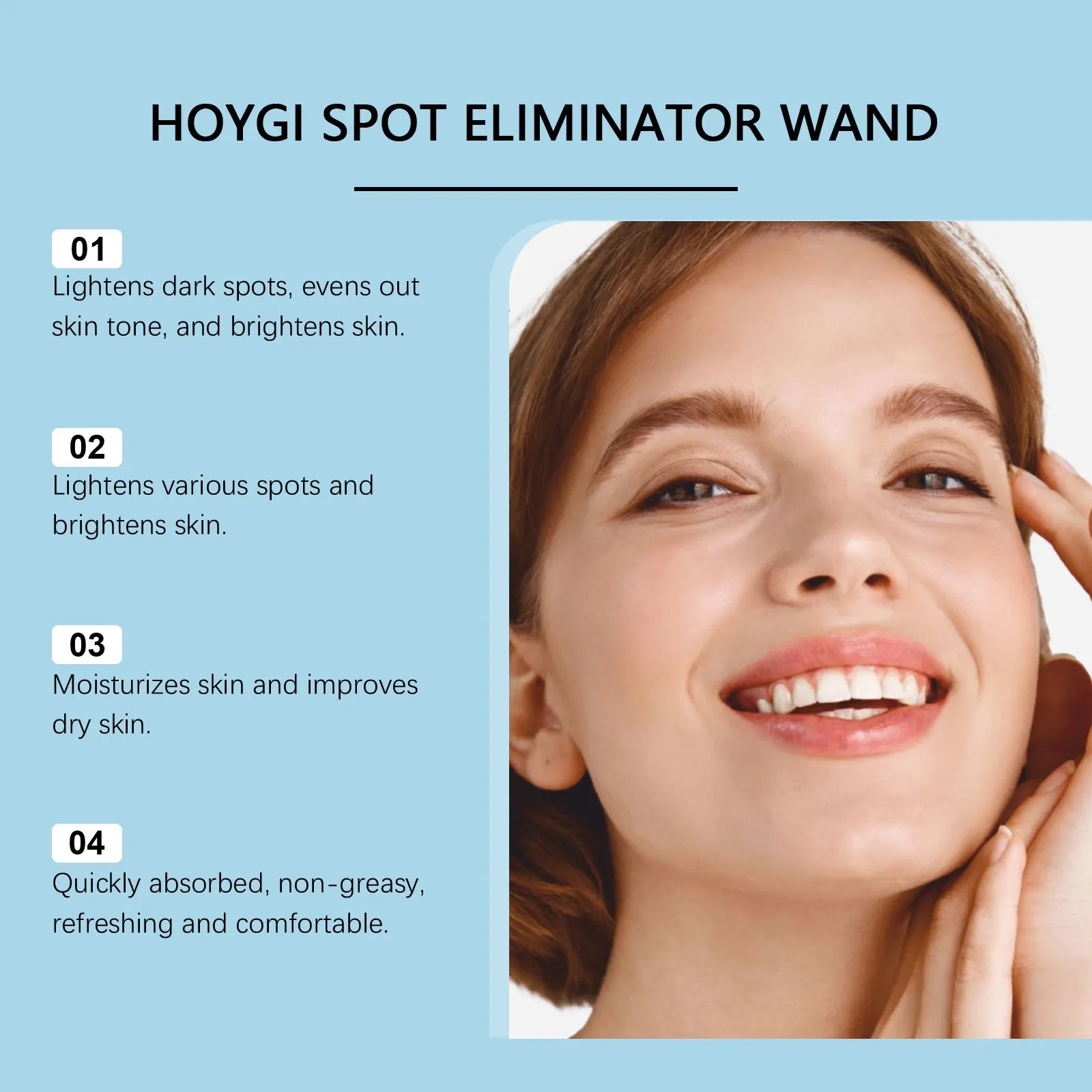 Black Spot Repair Solution 20ml bottle with dropper, dark spot fix serum with salicylic acid arbutin nicotinamide