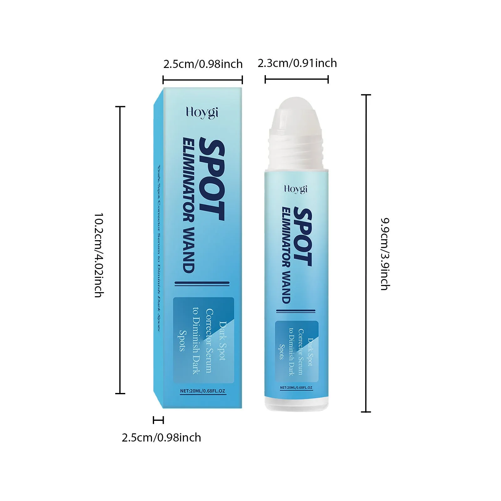 Black Spot Repair Solution 20ml bottle with dropper, dark spot fix serum with salicylic acid arbutin nicotinamide