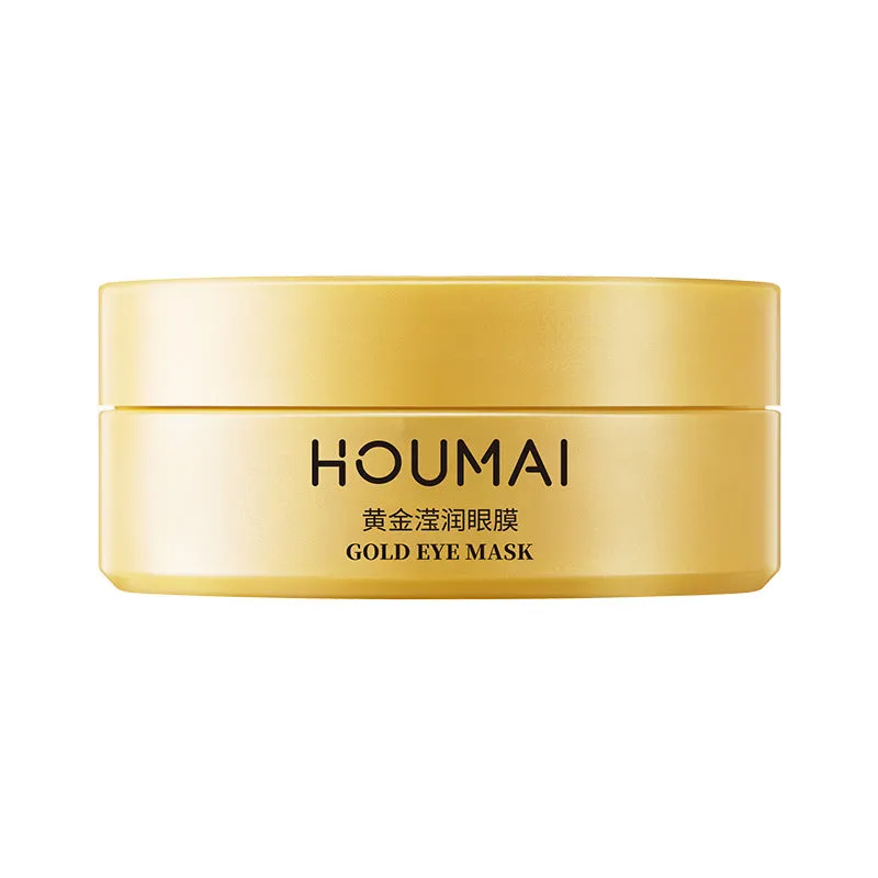 Houmai Lady 24k Gold Eye Mask 80g jar with 30 pairs for reducing dark circles