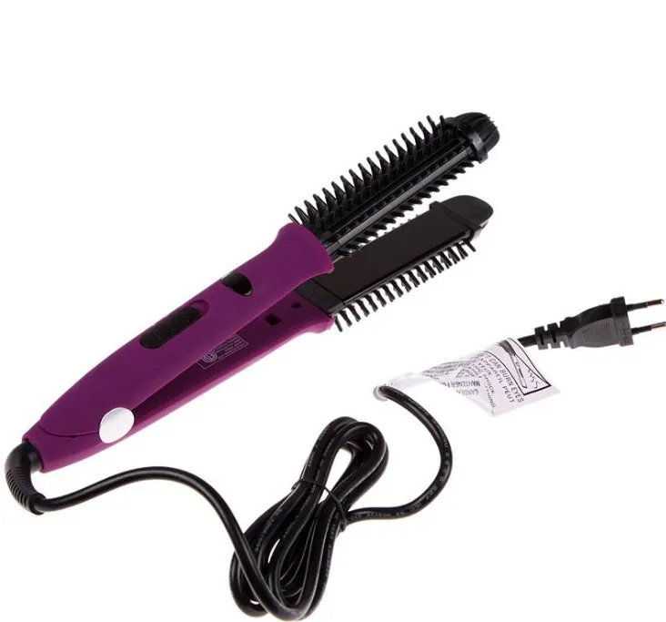 4 in 1 hair curler straightener and curling stick with 60W power ABS nylon construction EU US plug options