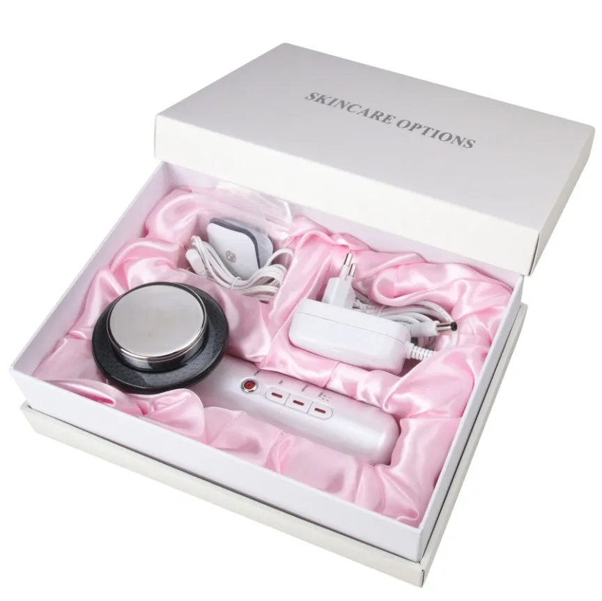3-in-1 slimming massager with EMS infrared ultrasonic technology, portable device for body and face