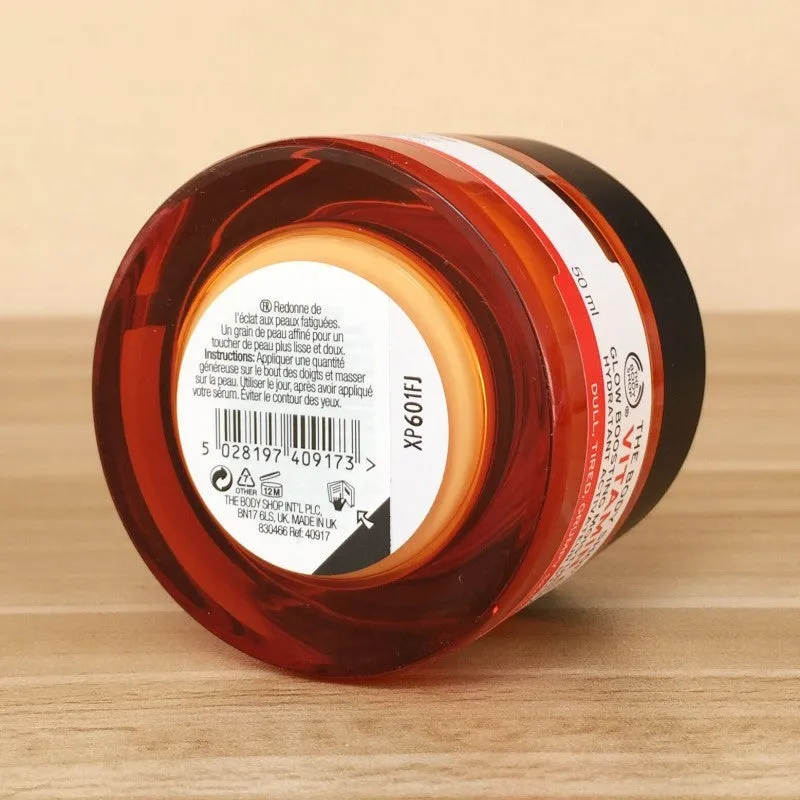 Vitamin C Whitening Moisturising Gel with Camo Aloe and Sesame Oil in 50g cream container