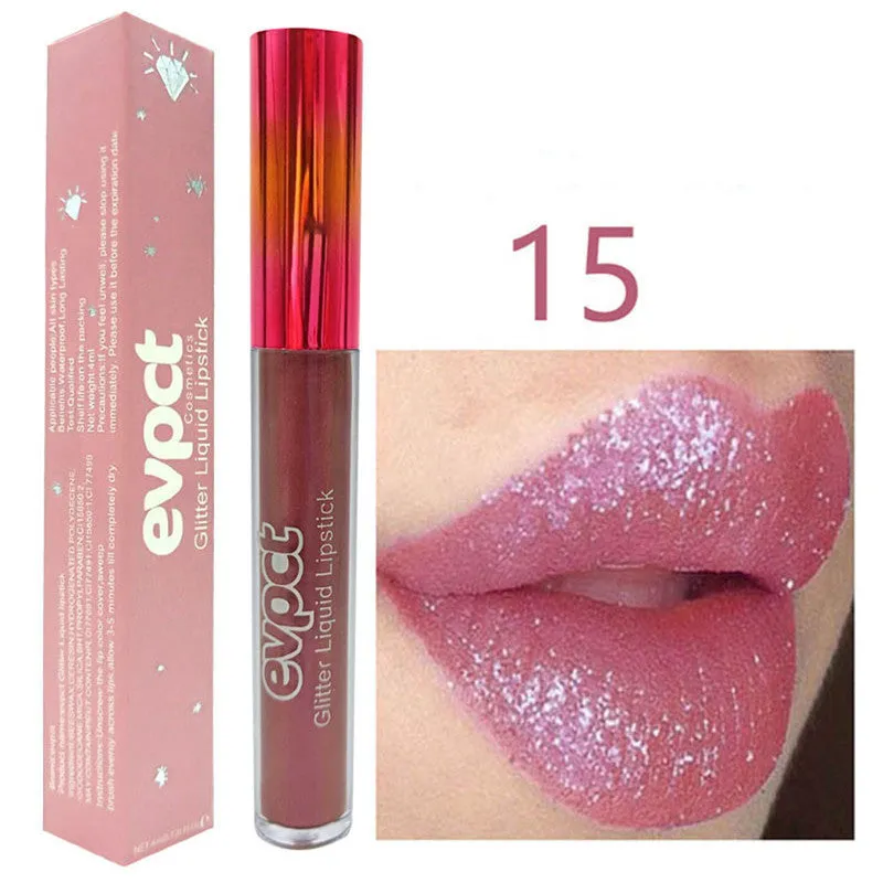 Flash Diamond metallic lip gloss lipstick with multivitamins, six colour options available