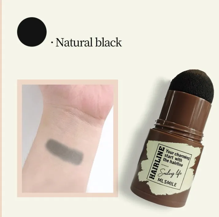 Brow stamp shaping kit with waterproof eyebrow stamp, contouring stick, and 24 eyebrow cards in black and brown shades