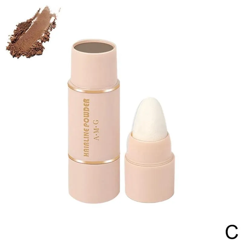 Brow stamp shaping kit with waterproof eyebrow stamp, contouring stick, and 24 eyebrow cards in black and brown shades
