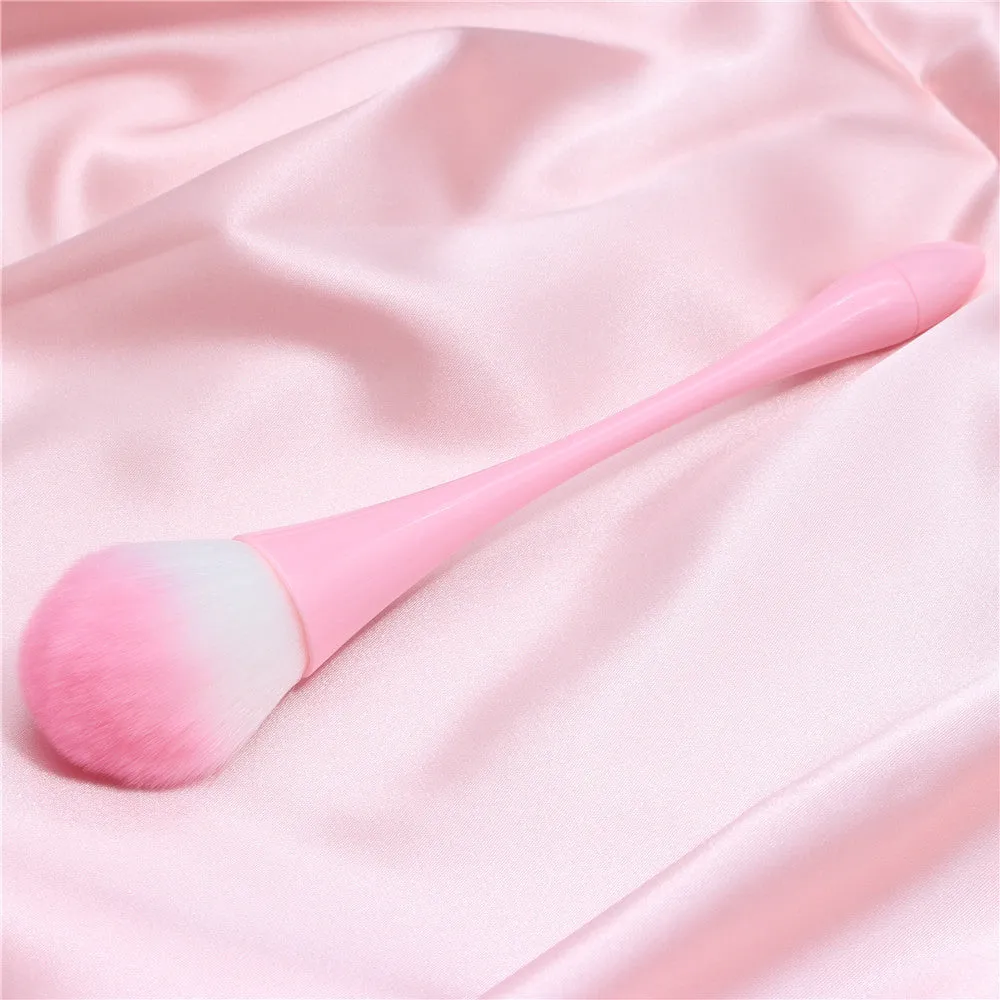 Special shape sponge cosmetic puff in Red for flawless foundation application 20.5cm length