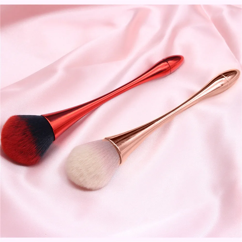 Special shape sponge cosmetic puff in Red for flawless foundation application 20.5cm length