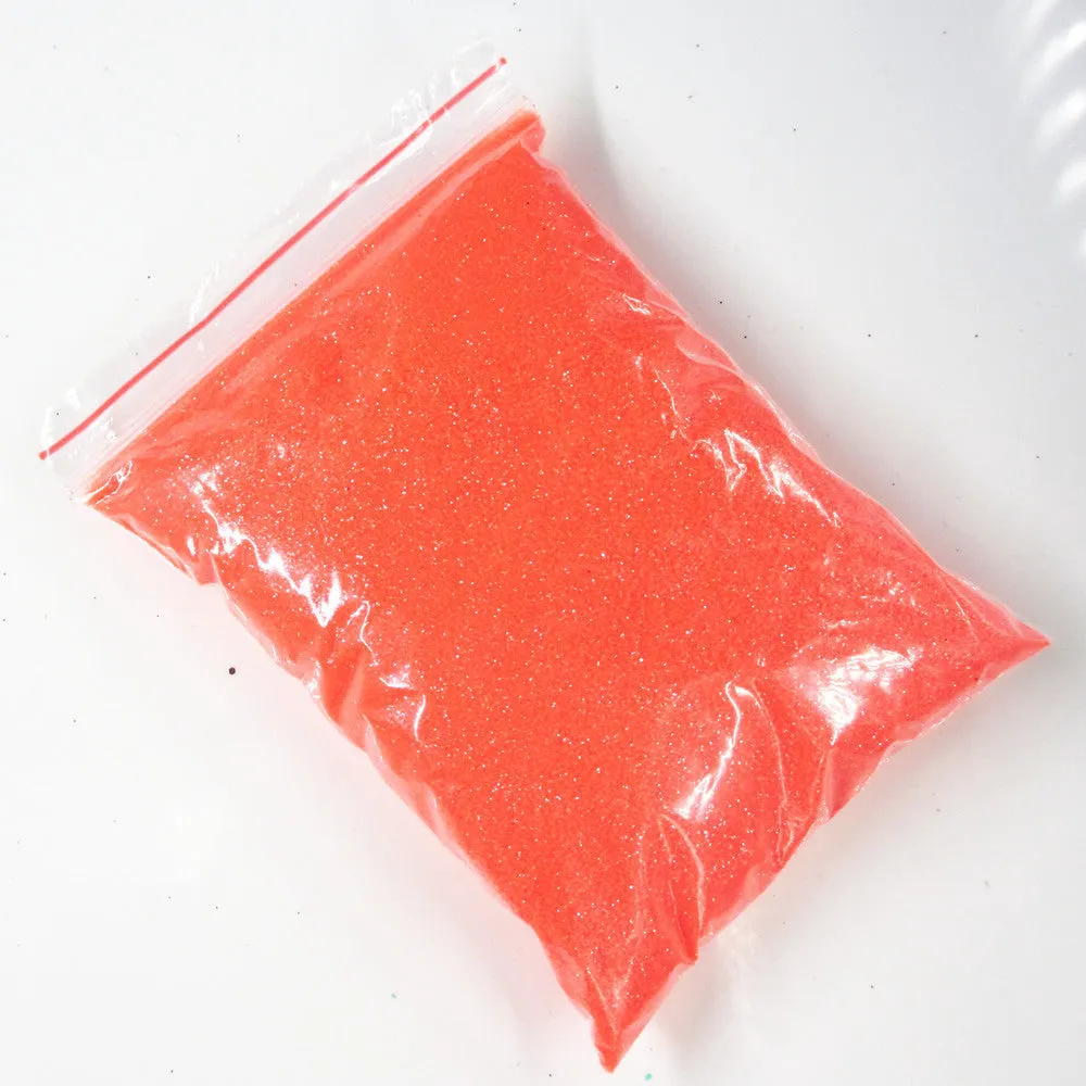 Set of 18 nail glitter powder pots in assorted colours for nail art