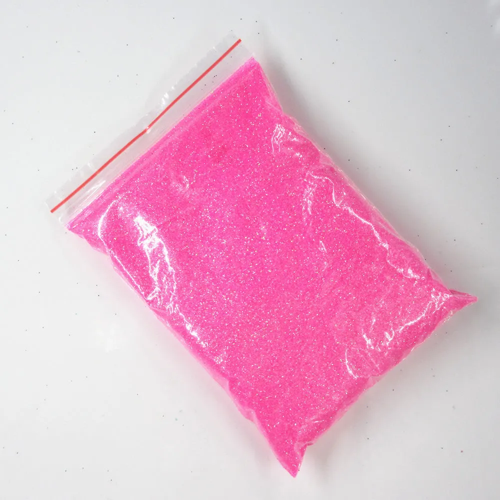 Set of 18 nail glitter powder pots in assorted colours for nail art