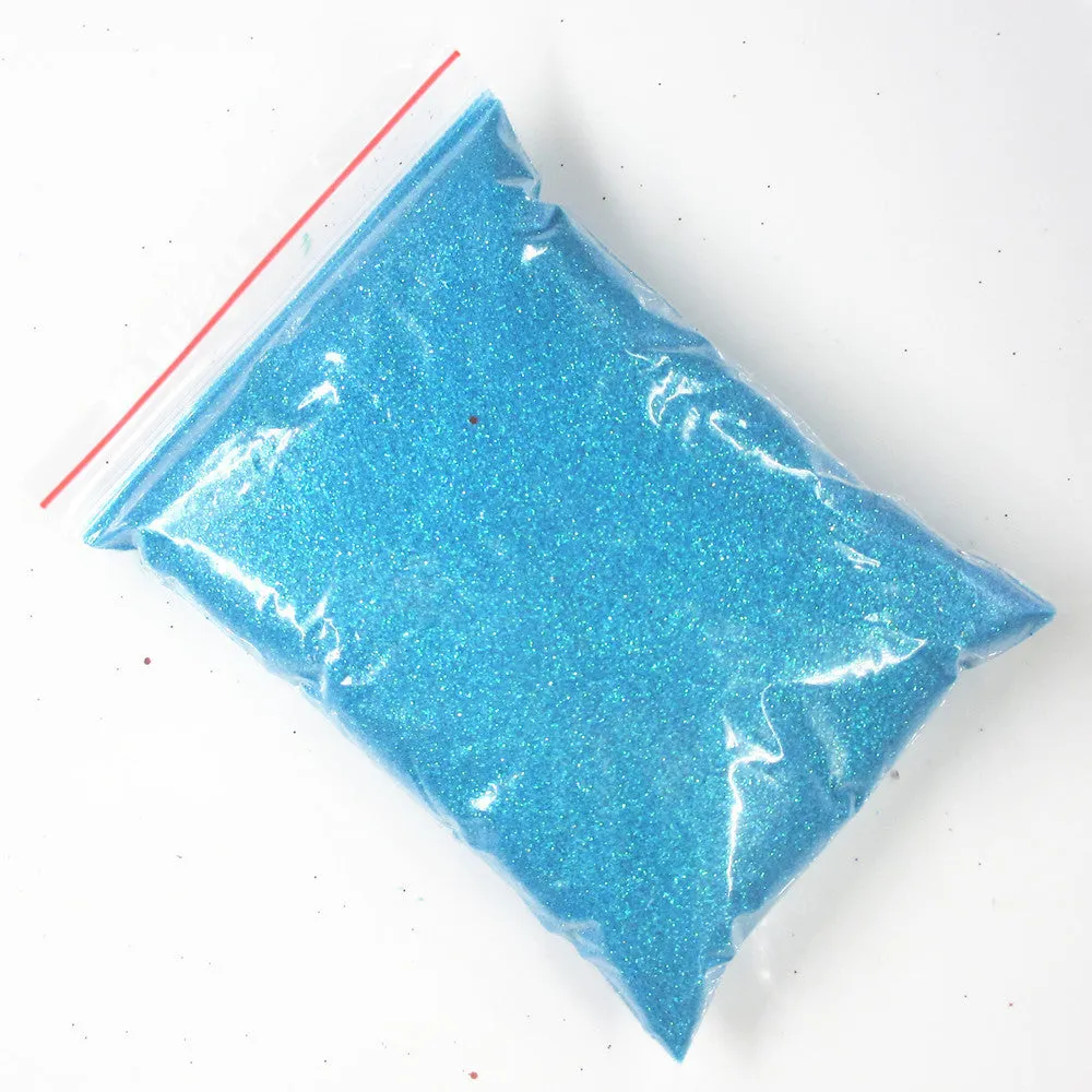 Set of 18 nail glitter powder pots in assorted colours for nail art