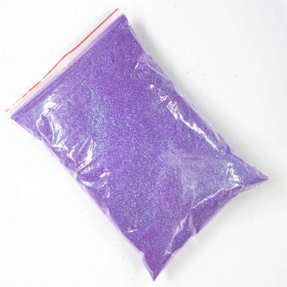 Set of 18 nail glitter powder pots in assorted colours for nail art