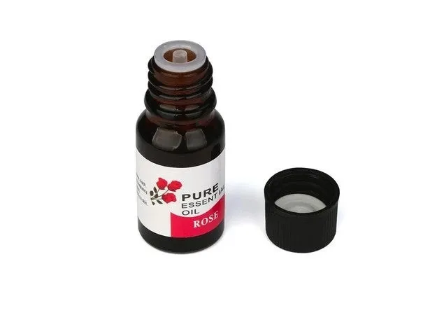 Handcrafted 10ml aromatherapy scented candle in cylindrical shape with essential oil blend