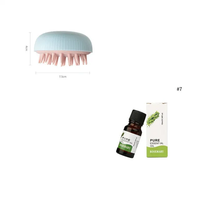 Handcrafted 10ml aromatherapy scented candle in cylindrical shape with essential oil blend