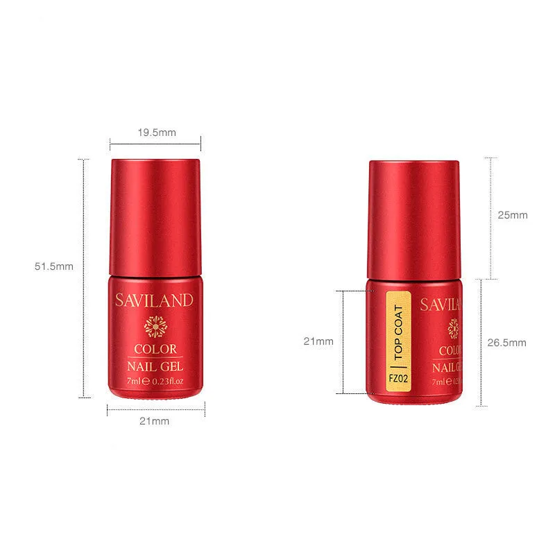 7ml transparent resin phototherapy glue bottle for UV gel nails with frosted bottom seal