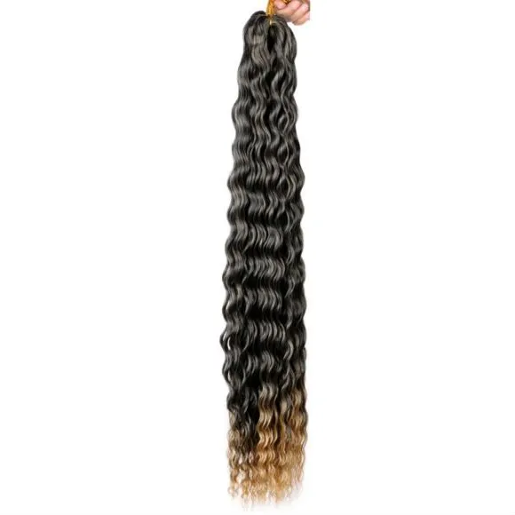 European and American style 32-inch Russian chemical fiber wig in multiple colours, high temperature wire, machine-made, lightweight 100g
