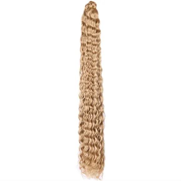 European and American style 32-inch Russian chemical fiber wig in multiple colours, high temperature wire, machine-made, lightweight 100g