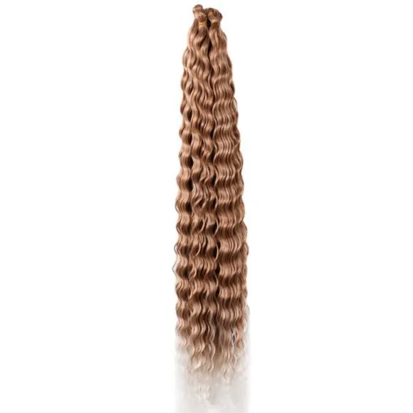European and American style 32-inch Russian chemical fiber wig in multiple colours, high temperature wire, machine-made, lightweight 100g