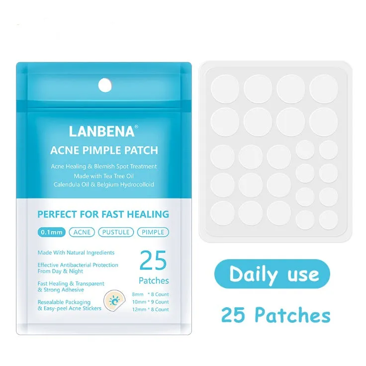 Acne stickers with tea tree oil and Calendula oil for treating blemishes and fading acne marks on scar-prone skin