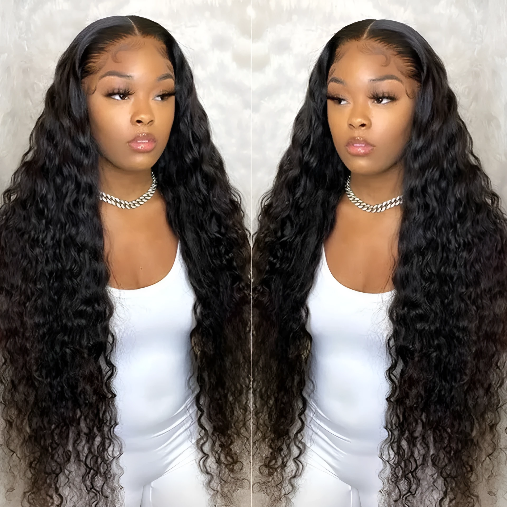 Exotic style real hair wig 14 inch 360 density hand-woven ladies wig