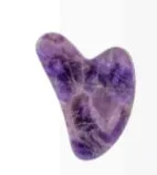 Crystal jade gua sha board in various colours for health massage
