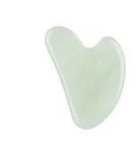 Crystal jade gua sha board in various colours for health massage