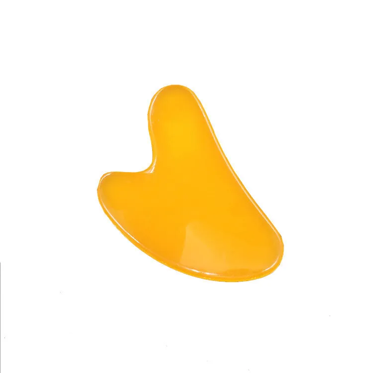 Crystal jade gua sha board in various colours for health massage