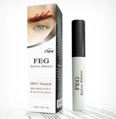 Eyelash growth serum 3ml bottle with brush applicator transparent colourless liquid herbal formula