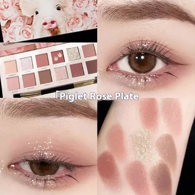 Explorer twelve-colour animal eye shadow palette showing multiple animal-inspired design options
