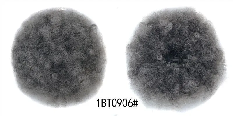 Fluffy wig with high temperature wire hair material and hairpin attachment