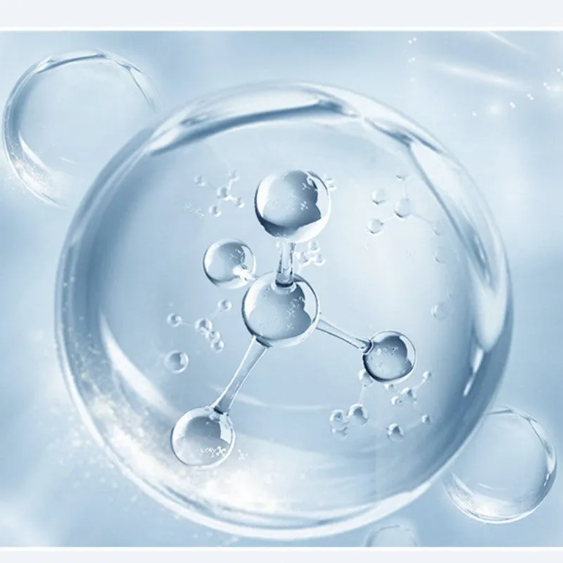 Oligopeptide Small Bubble Cleaning Essence in single-use 1.5ml sachets, 10 per box, with peptide formula for gentle daily face wash