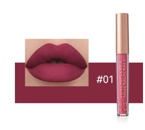 HANDAIYAN cream moisturizing lip gloss lip glaze in twelve shades for hydrated lips