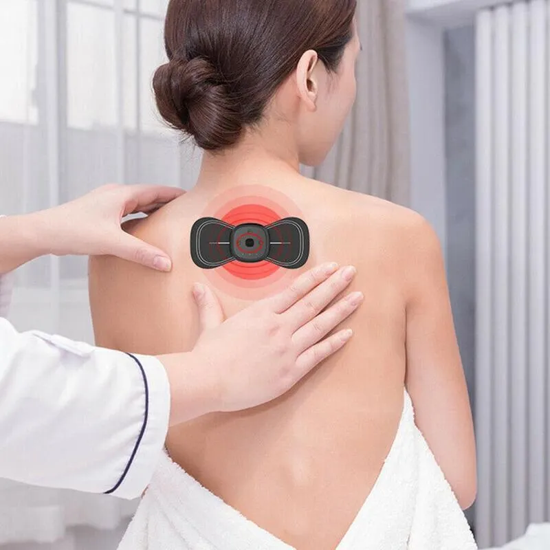 Rechargeable shiatsu massager YSL-208 with mechanical control for neck and back relief