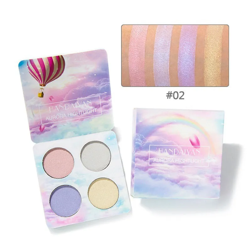 40-colour matte and glitter eyeshadow palette with a brush, showing earth tones and vibrant shades in one case