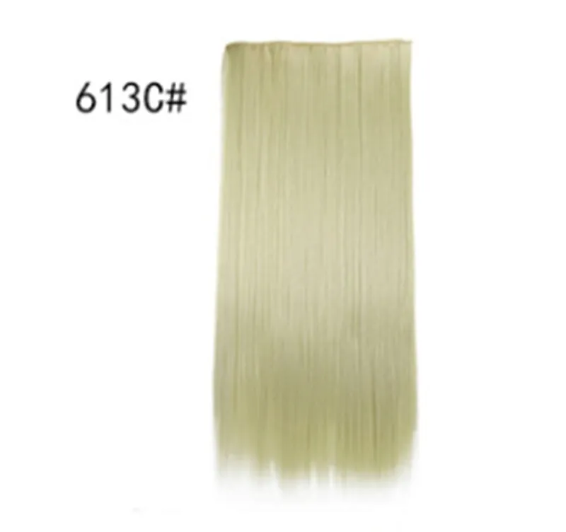 Invisible halo curly hair extension 60cm length 27cm width frosted colour high temperature fibre