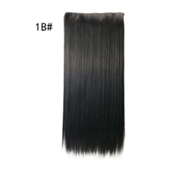 Invisible halo curly hair extension 60cm length 27cm width frosted colour high temperature fibre