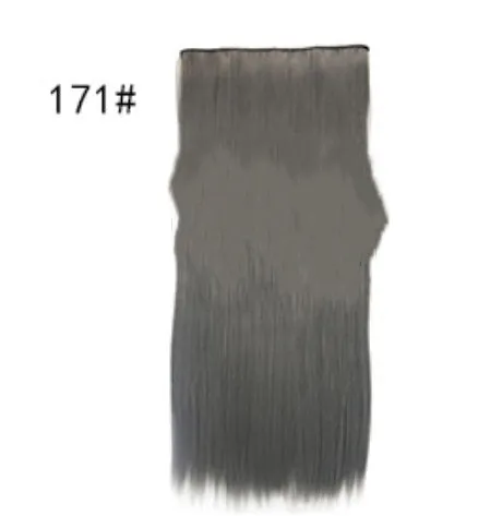 Invisible halo curly hair extension 60cm length 27cm width frosted colour high temperature fibre