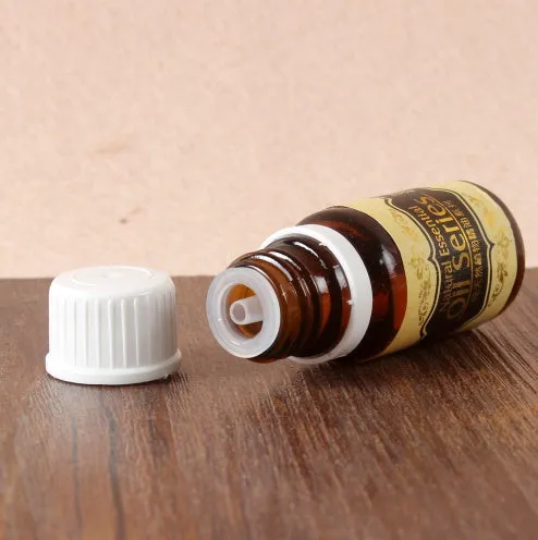 10ml scraping essential oil bottle with lavender rose and tea tree extracts for facial and hair care