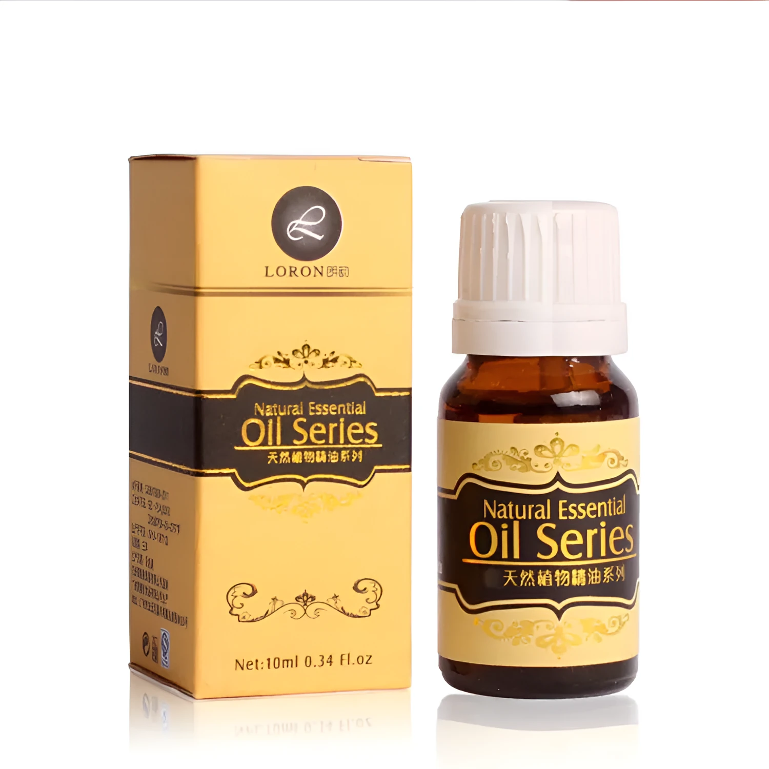 10ml scraping essential oil bottle with lavender rose and tea tree extracts for facial and hair care