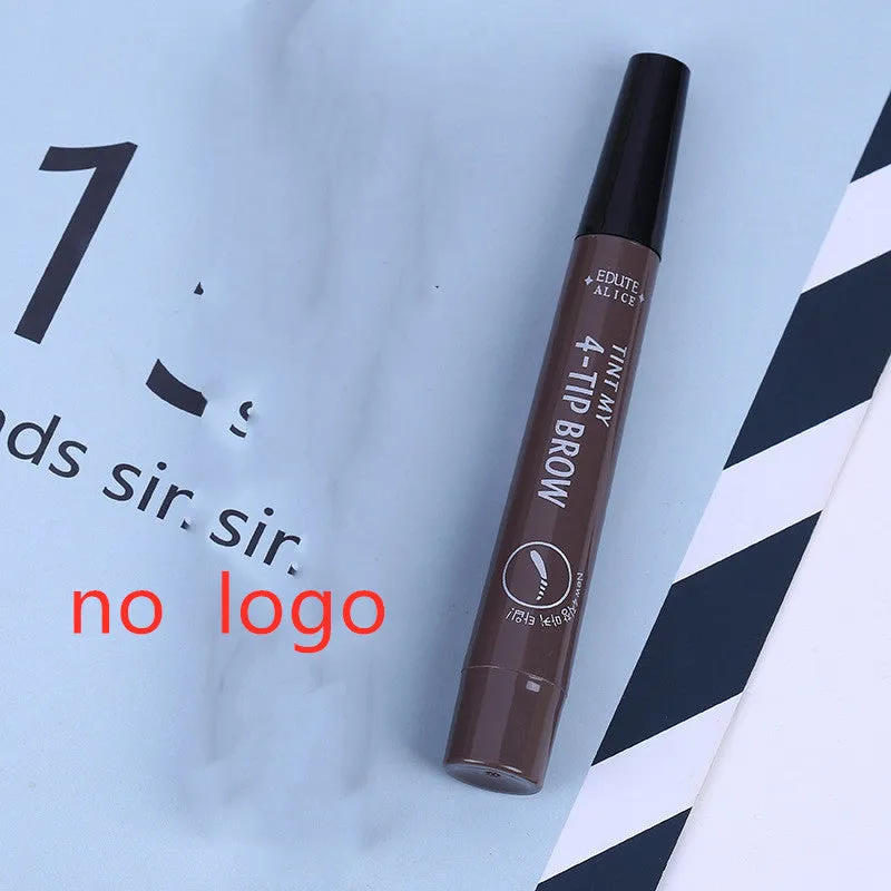 Liquid water eyebrow pencil in grey brown and black shades for natural brow makeup