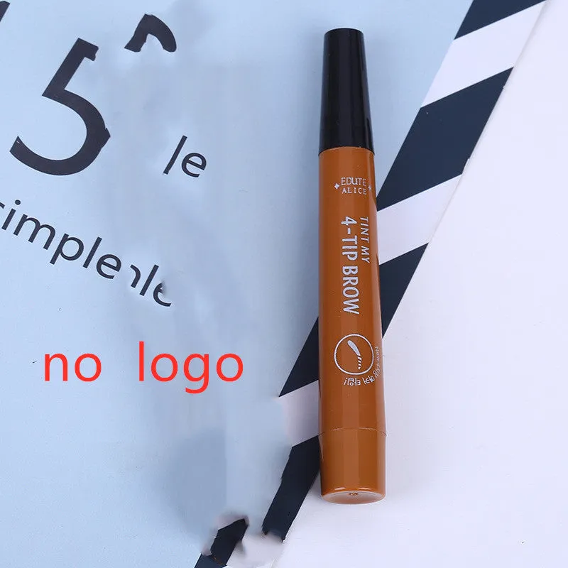 Liquid water eyebrow pencil in grey brown and black shades for natural brow makeup
