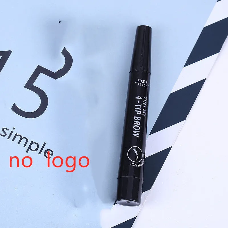 Liquid water eyebrow pencil in grey brown and black shades for natural brow makeup